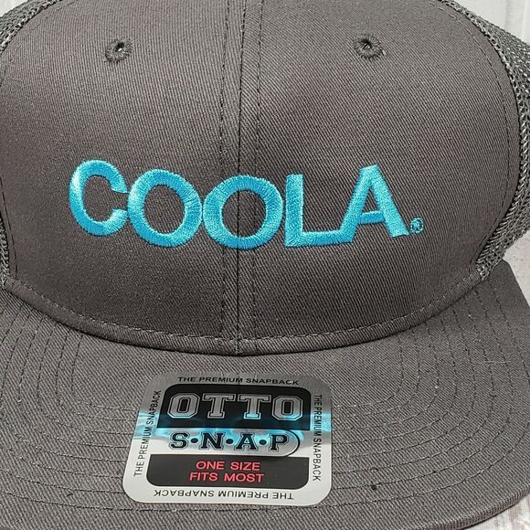 Gray Coola OTTO One Size Fits Most Snapback Hat - Picture 2 of 7